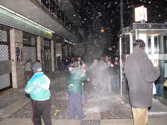 Carnevale  spumeggiante